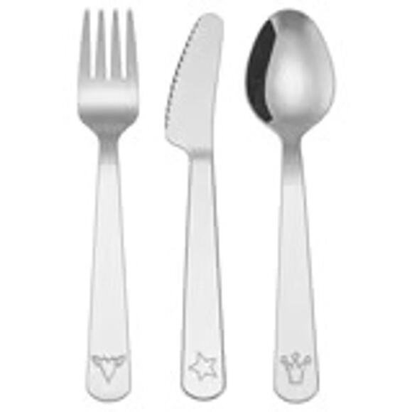 IKEA FABLER 3-Piece Kids Flatware Set Builds Confidence for Real Meals - Picture 1 of 3
